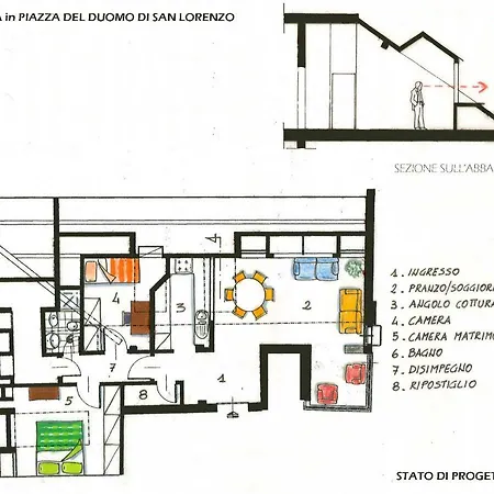 Loft Fronte Cattedrale Lägenhet